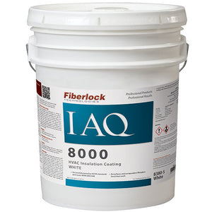 FIBERLOCK IAQ 8000 HVAC INSULATION SEALER – WHITE
