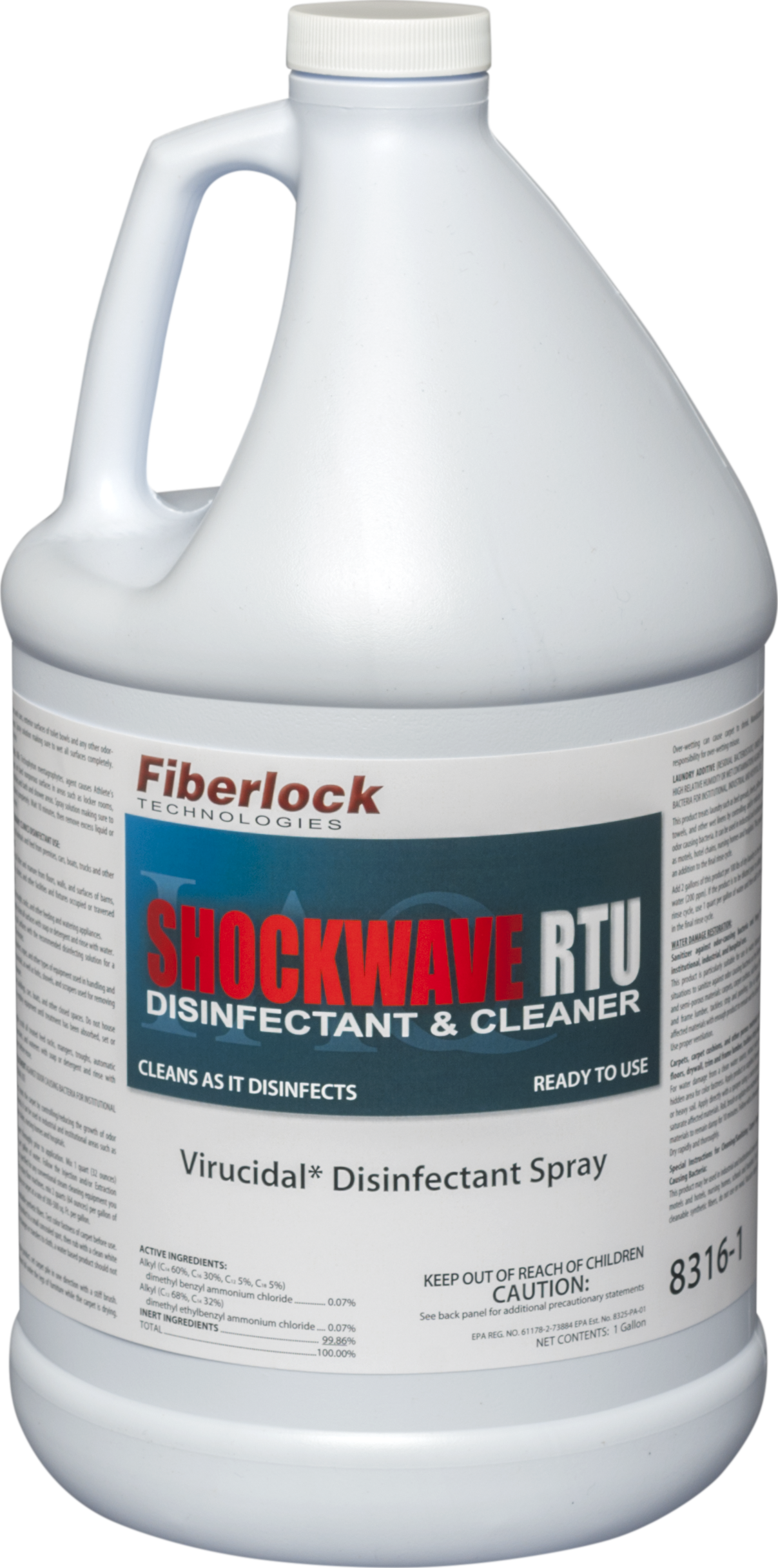 FIBERLOCK SHOCKWAVE ANTIMICROBIAL (CASE OF 4)