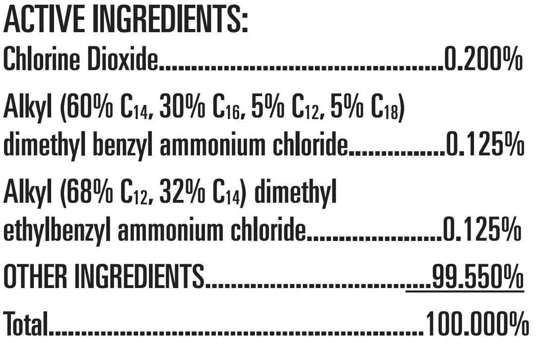 VITAL OXIDE DISINFECTANT CLEANER & ANTI-MICROBIAL - (CASE OF 4)