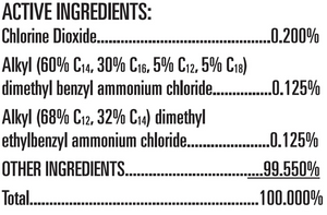VITAL OXIDE DISINFECTANT CLEANER & ANTI-MICROBIAL - (CASE OF 4)
